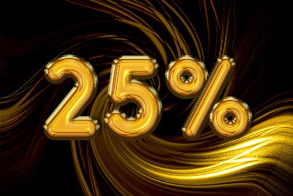 25 Percent off Discount Sale Symbol: A Strategic Design Tool for Effective Marketing
