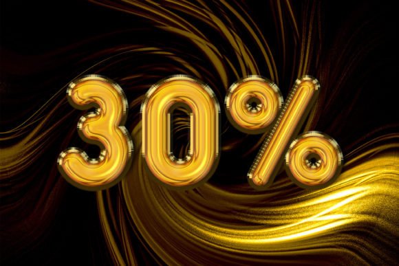 30 Percent Off Discount Sale Symbol Design: A Practical Overview