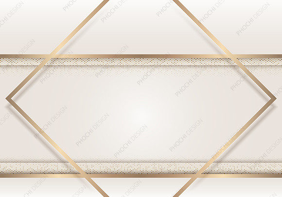 3D Luxury Template Golden Glitter Line: A Versatile Design for Modern Elegance
