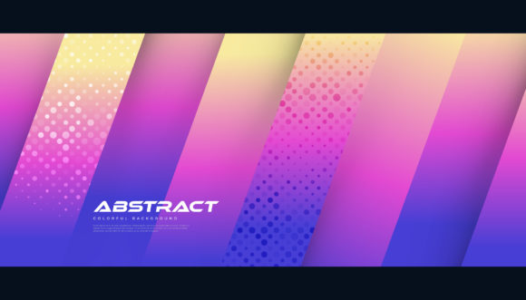 Abstract Colorful Geometric Background Design