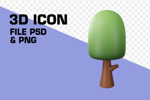 How to Use 3D Tree Cartoon Illustration in Your Digital Projects