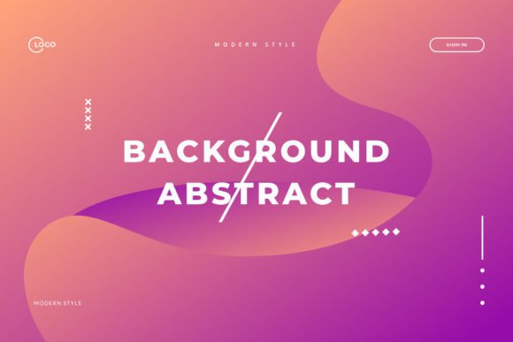 Orange Violet Abstract Fluid Wave: A Modern Design Element for Innovation and Creativity