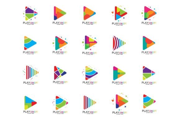 Play Logo Design Concept Vector Icon: A Versatile Visual Tool