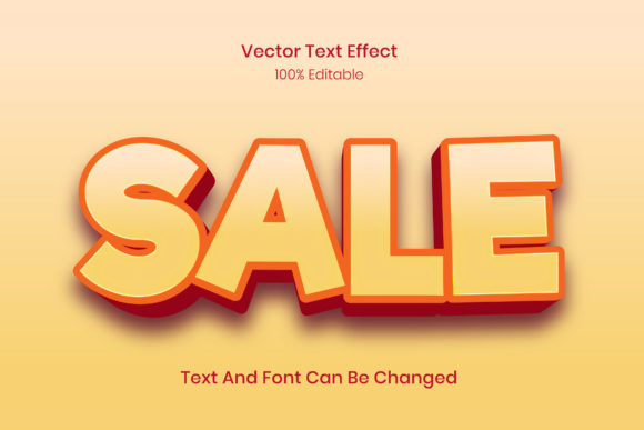 SALE 3D Text Editable Style Effect – A Powerful Tool for Creative Designers