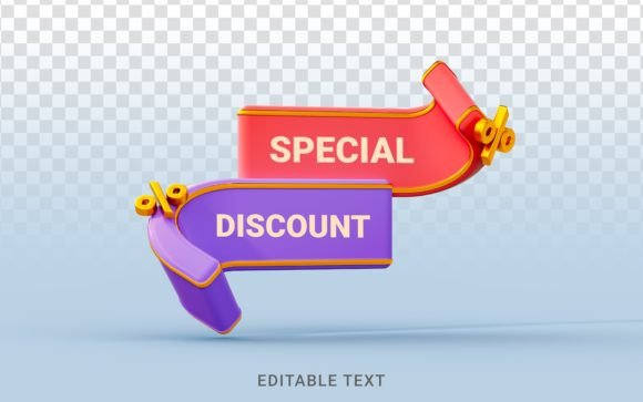 Sale Banner Design Percentage Discount