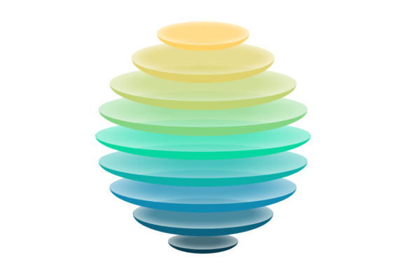 What Is a 3D Glassy Retro Sunset Disk and How Can It Enhance Your Designs?
